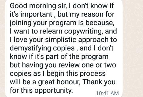 I love your simplistic approach to demystifying copies
