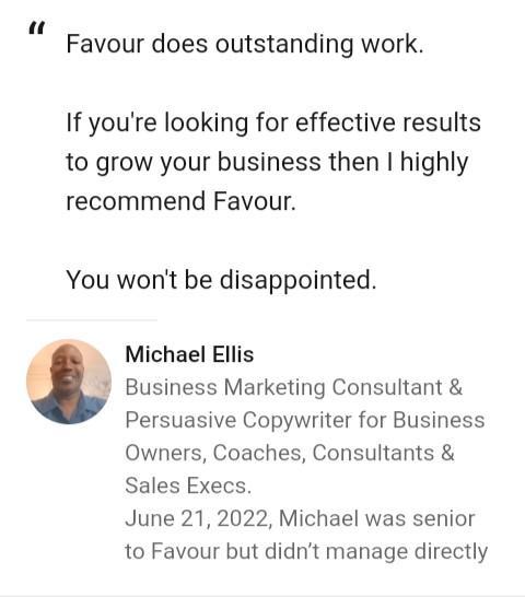 Michael Ellis Review